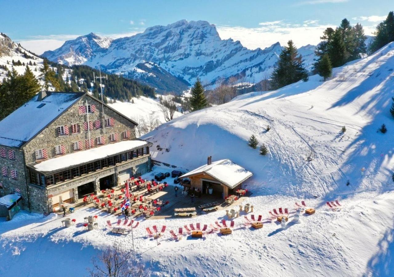 Maison De Montagne De Bretaye Acces Par Le Train Arret Bouquetin Вилларс-Сур-Оллон Экстерьер фото