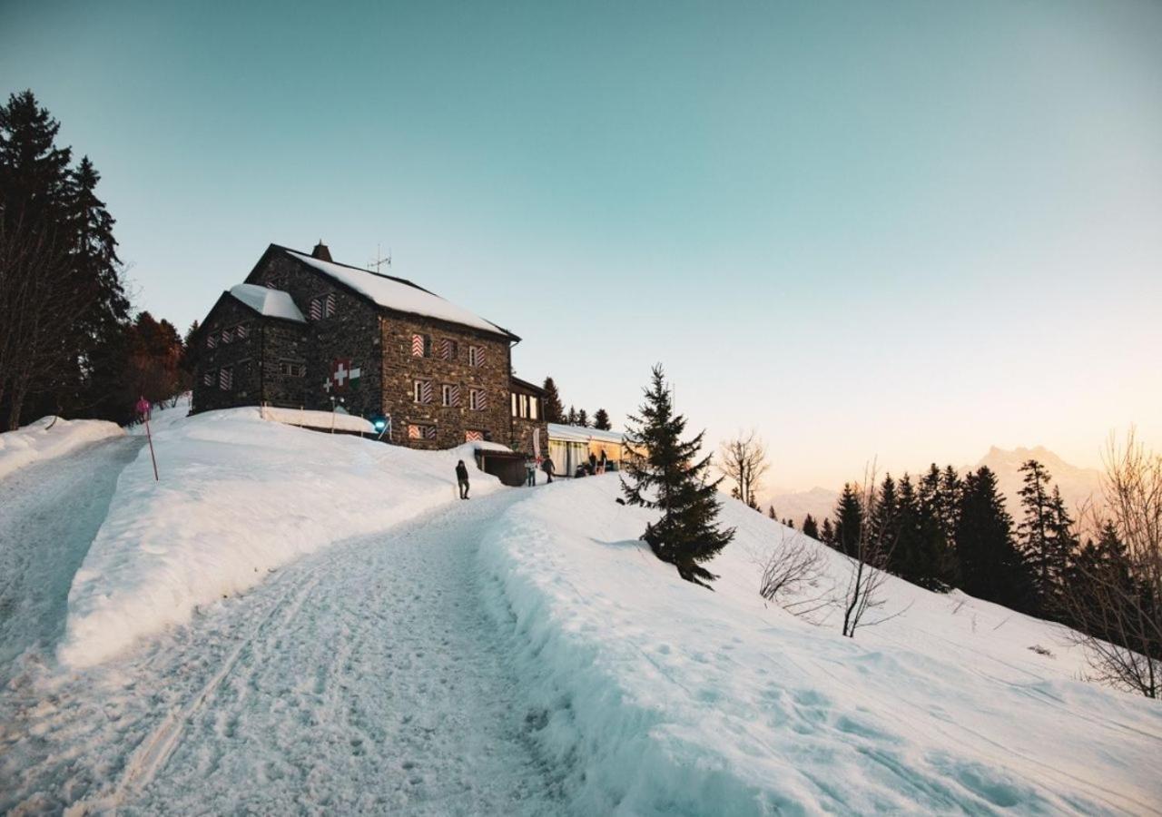 Maison De Montagne De Bretaye Acces Par Le Train Arret Bouquetin Вилларс-Сур-Оллон Экстерьер фото
